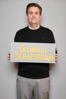 Bastian Pastewka („Mopple“) bei den Sprachaufnahmen für GLENNKILL: EIN SCHAFSKRIMI von  Sony Pictures Entertainment Deutschland GmbH.  Credit: Sebastian Reuter  © 2026 Sony Pictures Entertainment Deutschland GmbH